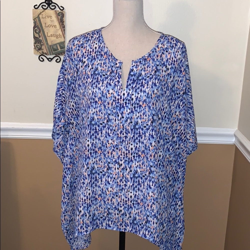 Dressy top, multicolored